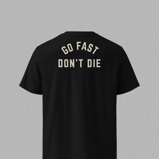 Camiseta Motera Go Fast Don't Die